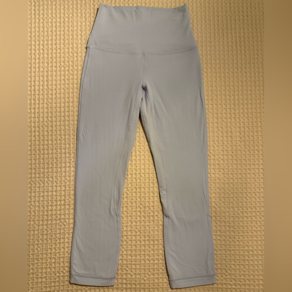 Lululemon athletica Lilac-Gray Capri Leggings